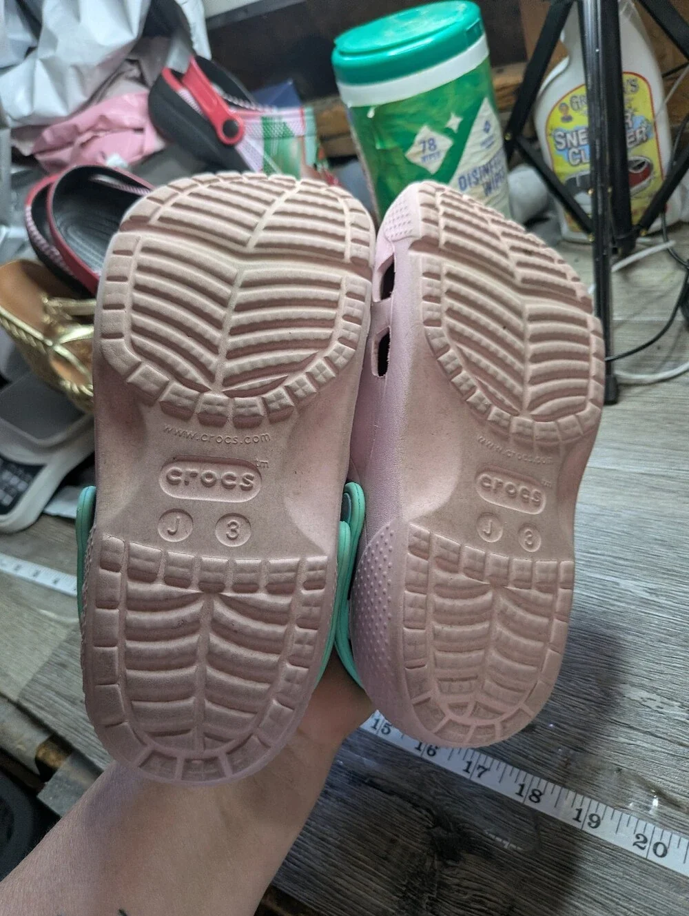 Crocs Unicorn Pink‎ Clogs Girls Size 3